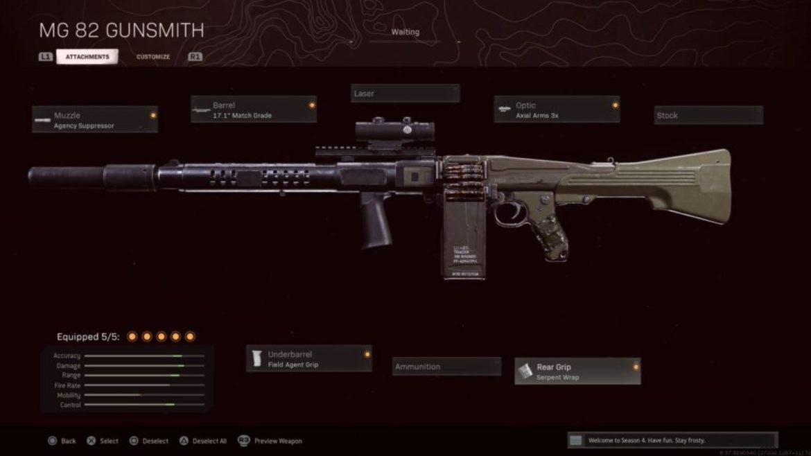 COD Warzone:The Best MG82 Warzone Loadout With Details 