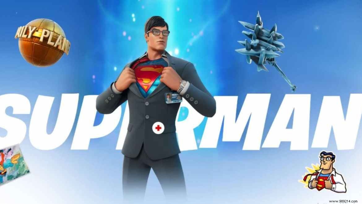 Fortnite Glitch in Season 7 turns every skin into Superman 