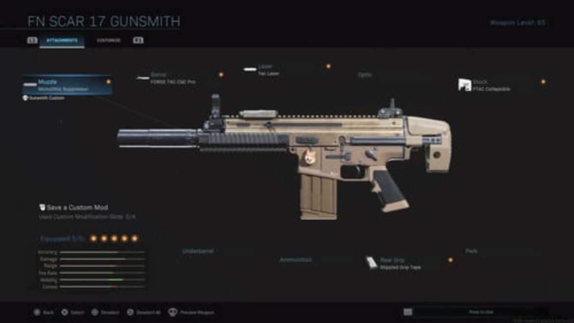 COD Warzone:The Best Scar 17 Warzone Loadout With Details 