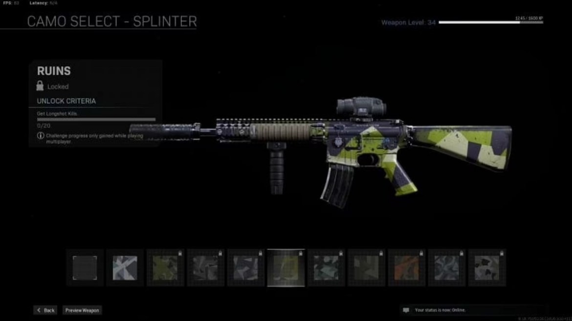 Best Sniper Rifle Skins in COD Warzone:Top 5 Skins You Can t Miss 