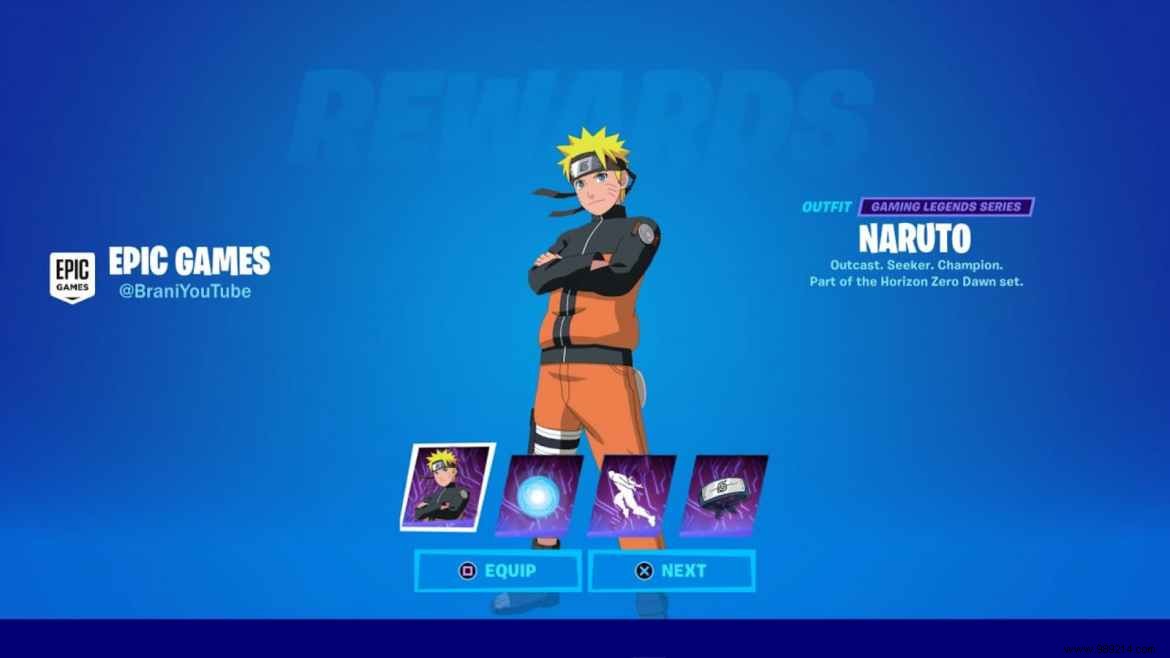 Fortnite Naruto Skin:Likely New Skin Leaks Release Date In Season 8 