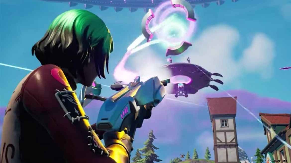 Fortnite Grab-Itron gravity gun:new weapon for season 7 