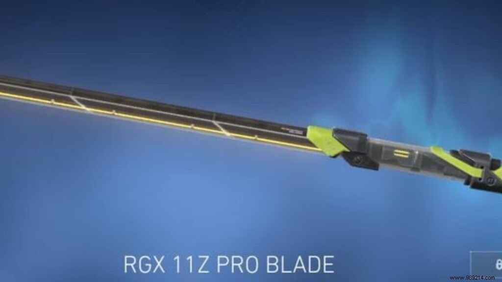 New Valorant RGX 11z Pro Skin Pack:Cyberpunk Katana leaked in Valorant 