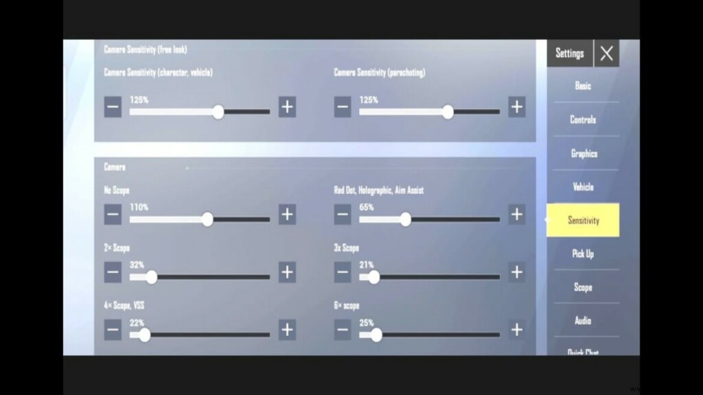 Better PUBG Mobile Lite sensitivity settings for accurate headshots after 0.21.0 update 