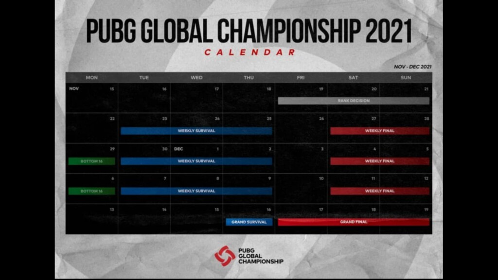 PUBG Global Championship 2021 (PGC):Participating teams and more details revealed 