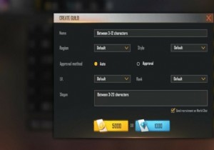 How to create a guild in Free Fire September 2021 step by step guide? 