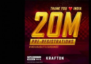 Battlegrounds Mobile India Gets 20 Million Pre-Registrations On Google Play Store 