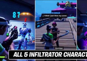 Fortnite Infiltrator:locations, how to identify, trade and more 