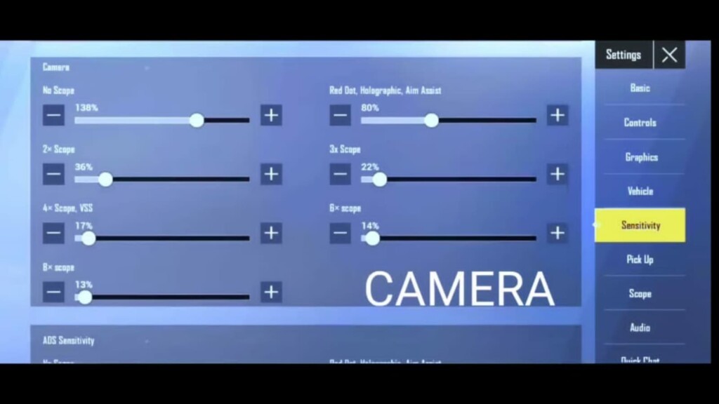 PUBG Mobile Lite:better sensitivity settings for zero recoil after 0.22.0 update 