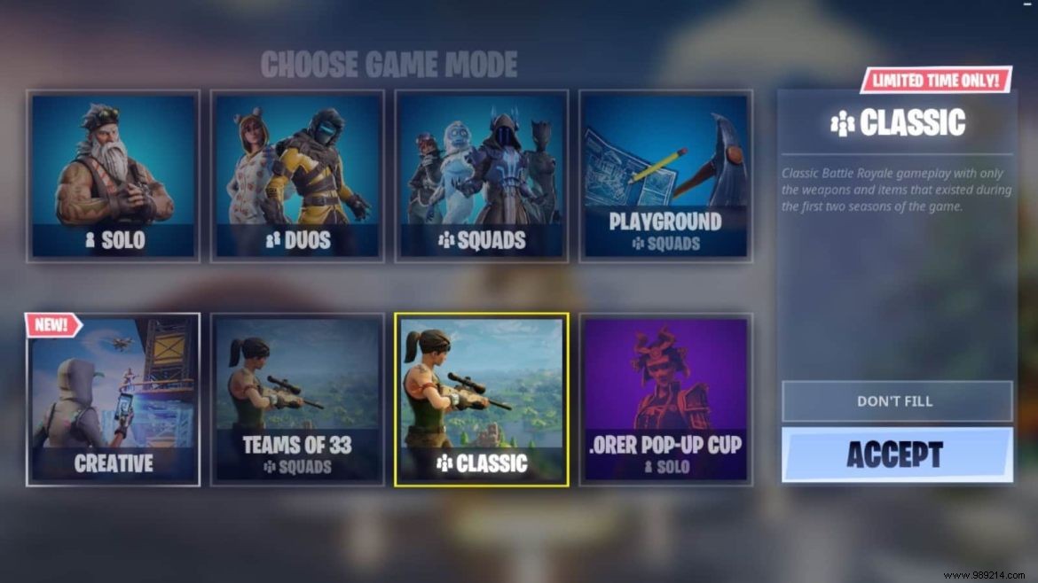 Fortnite Unvaulted LTM (Squad) returns in Season 8 