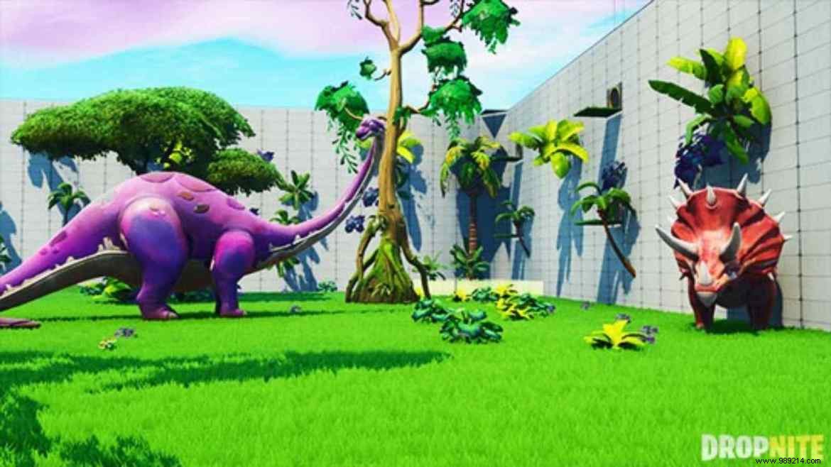 Fortnite Sky Wars Dinosaurs:New Creative Map Code and Everything Related 