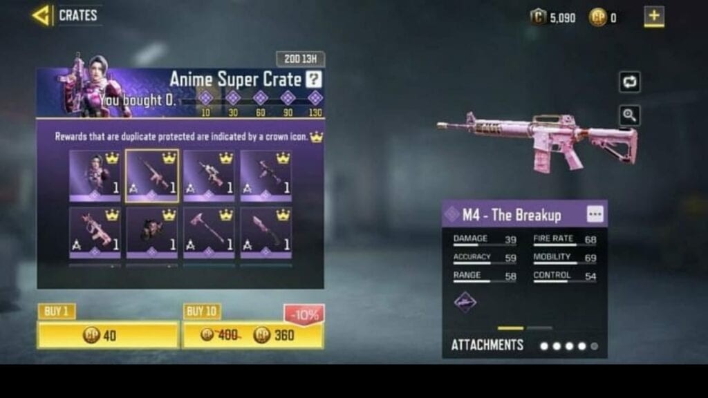 Everything You Need To Know About Anime Super Crate in COD:Mobile 