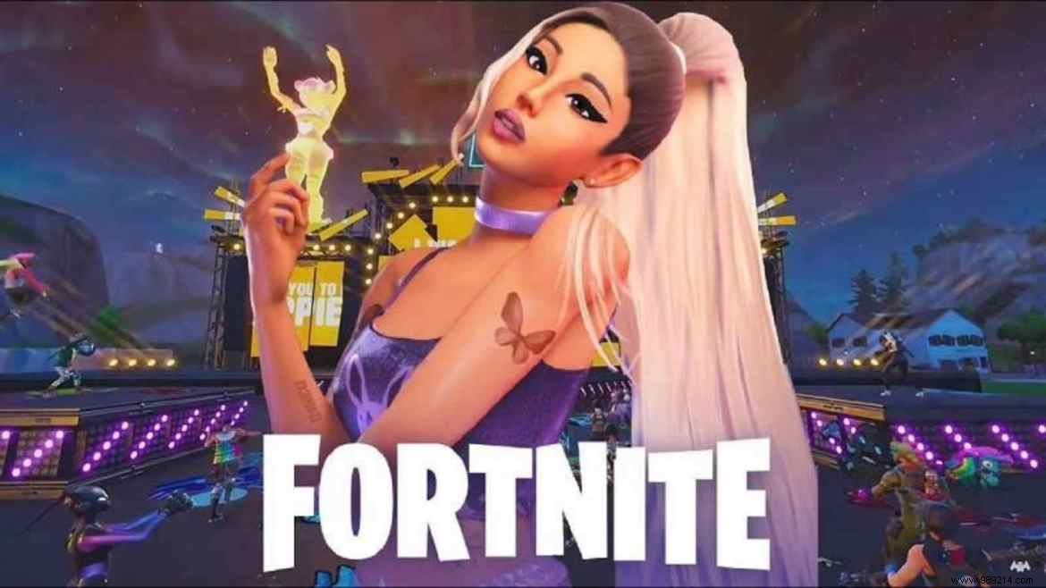 Fortnite Ariana Grande:skin, concert and everything we know so far 