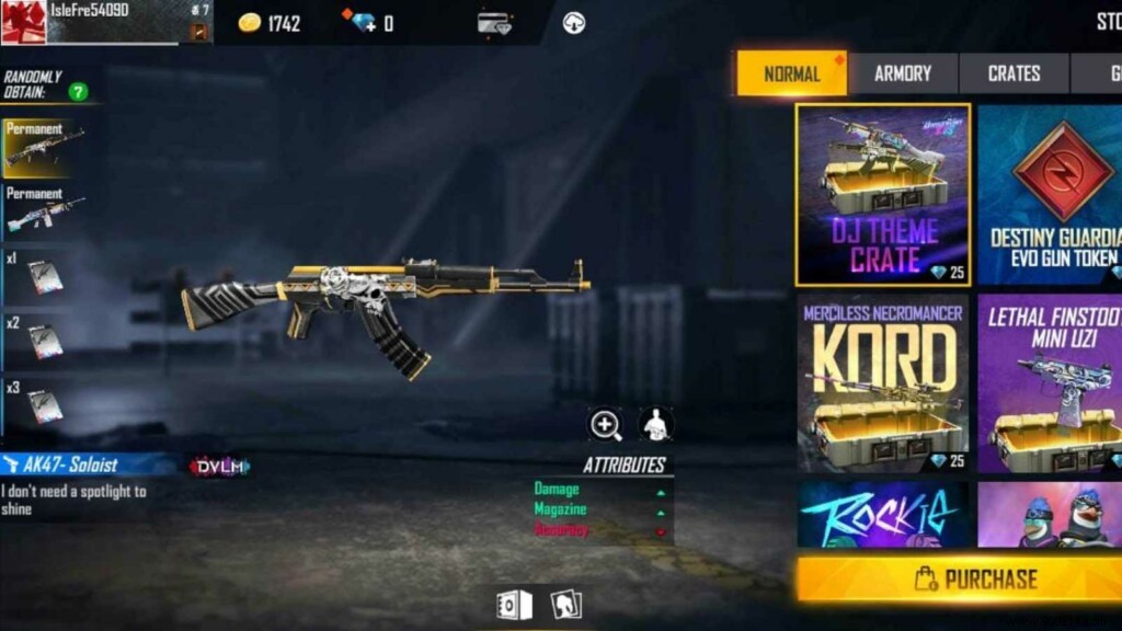 How do I get a Free Fire Soloist and Disc Jockey crate for October 2021? 