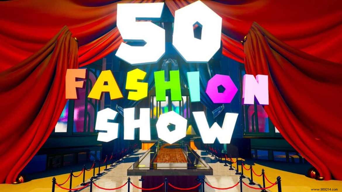 Fortnite 50 Player Fashion Show Code and How to Play 