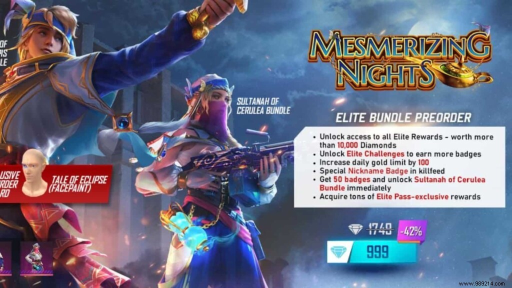 How to Pre-Order Free Fire Elite Pass Season 41 to Get Free Facepaint Reward? 