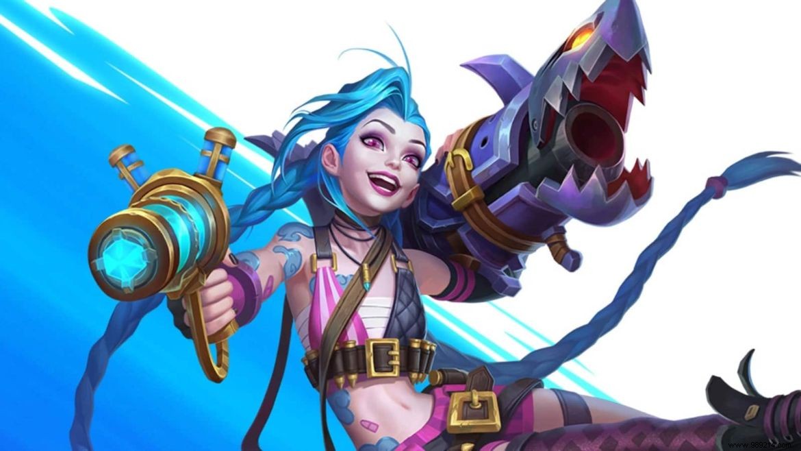 League of Legends Jinx is coming to Fortnite Season 8 