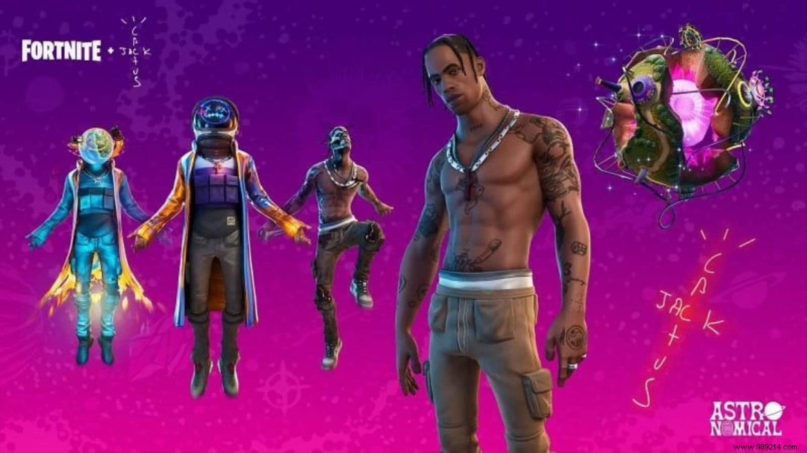 Why won t the Travis Scott skin return to Fortnite? 