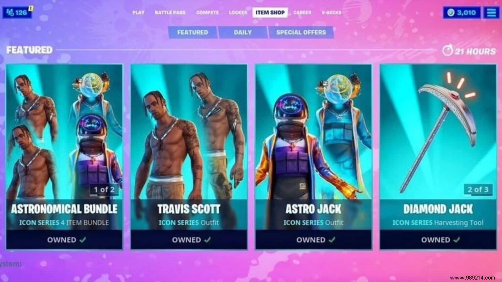 Why won t the Travis Scott skin return to Fortnite? 