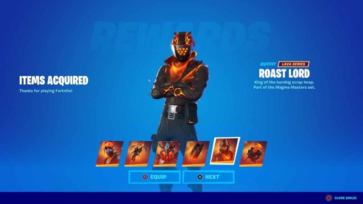 Fortnite Magma Legends pack:new season 7 pack 