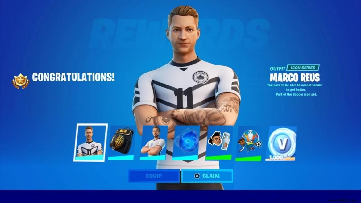 Fortnite Harry Kane and Marco Reus skins in the Item Shop:how to get them 