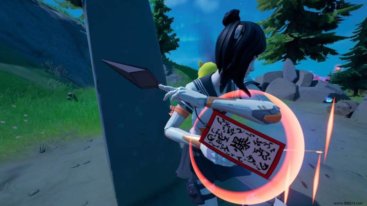 How to Get Fortnite Naruto Paper Bomb Kunai in Season 8 