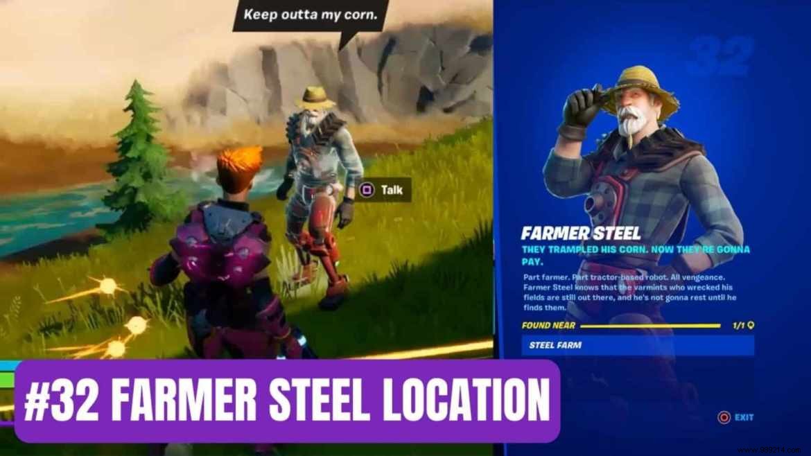 Fortnite Farmer Steel Quest:All location details for the Fortnite Week 4 challenge 