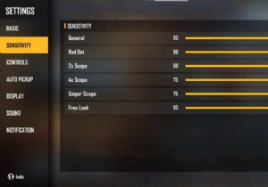 Best sensitivity settings in Free Fire for headshots for December 2021 