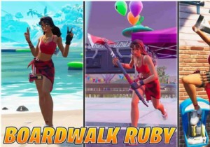 New Fortnite Boardwalk Ruby Skin in the Item Shop:How to Get It 