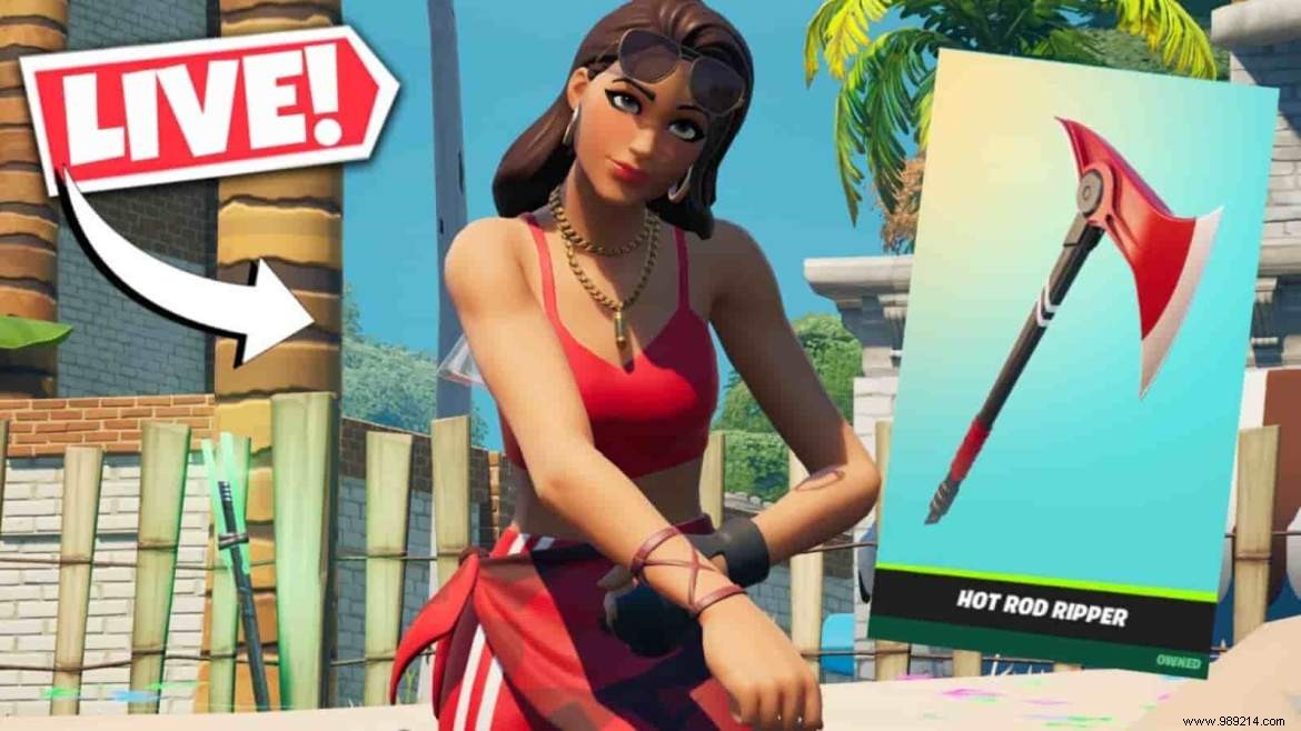 New Fortnite Boardwalk Ruby Skin in the Item Shop:How to Get It 