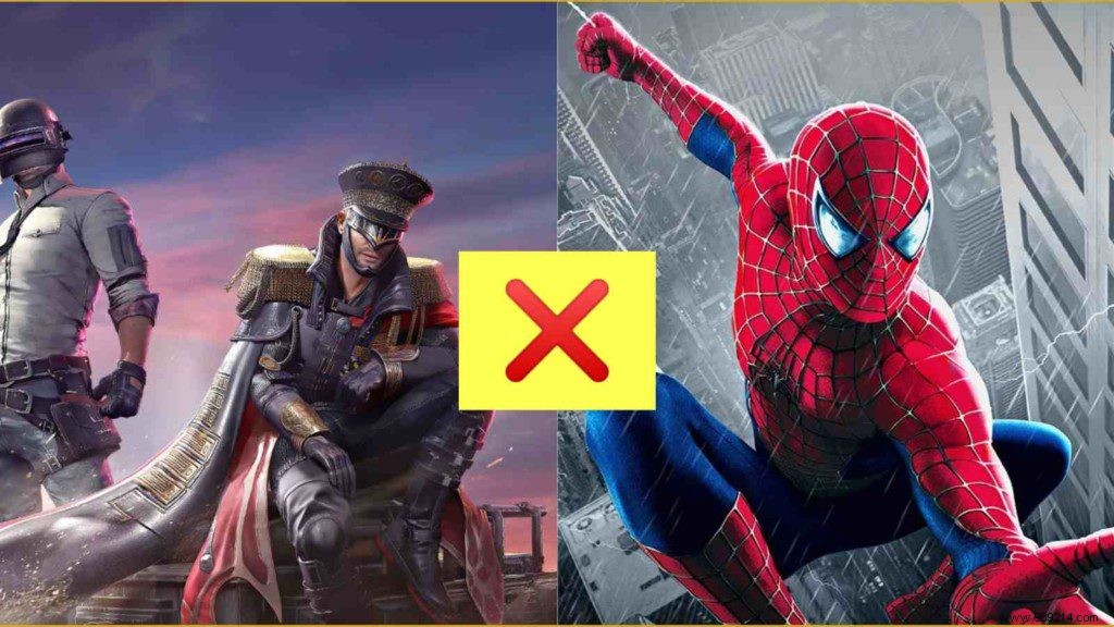 Krafton Teases PUBG Mobile x Spiderman No Way Home Collaboration 