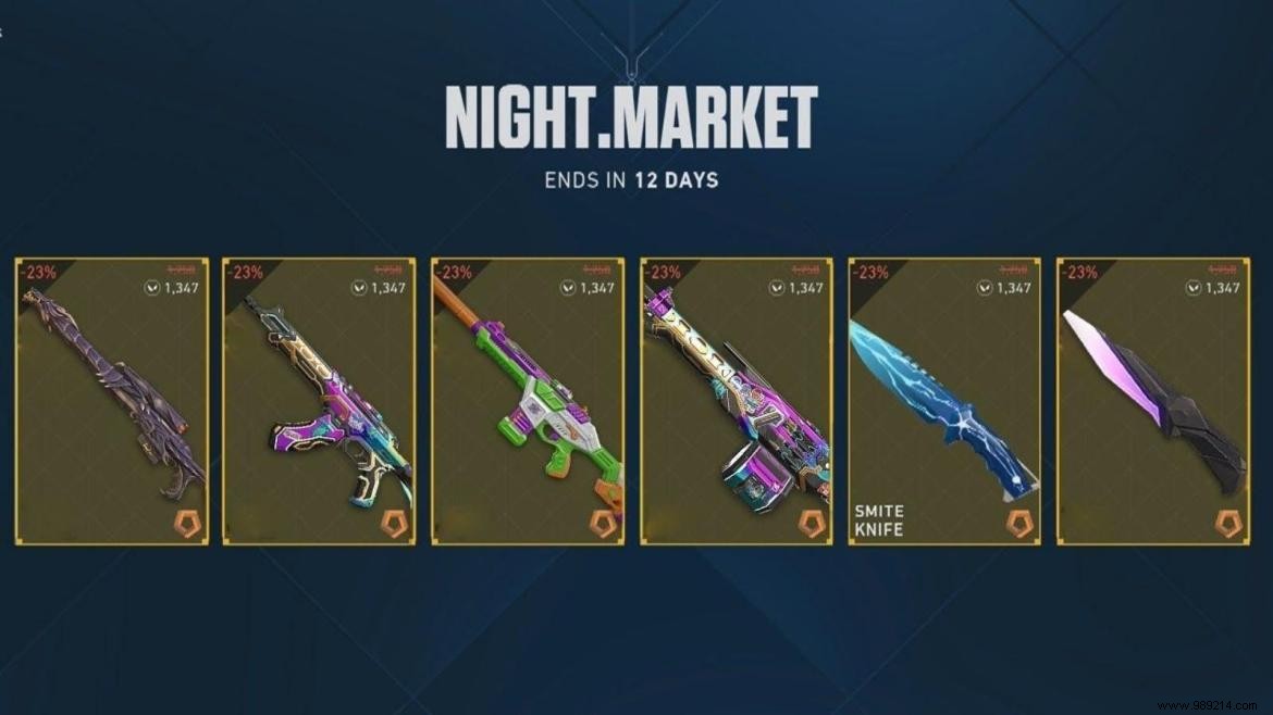 Valorant Night Market is back in Episode 3 of Act 1:Discounted Skins 