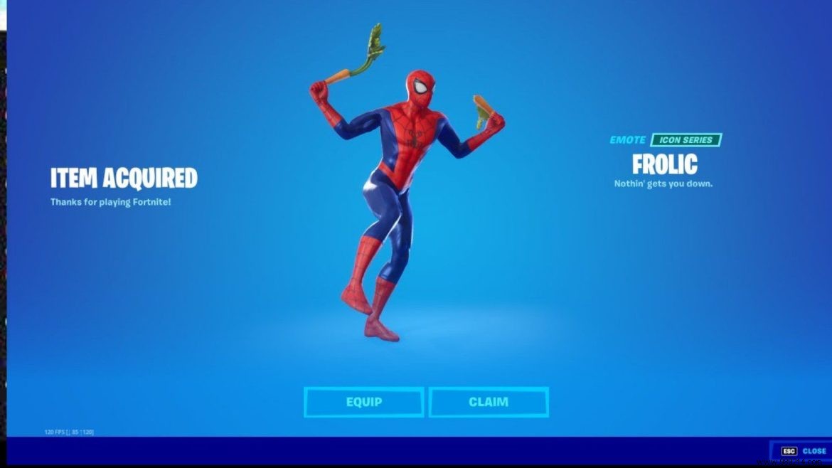 How to get a new Fortnite Frolic emote in Chapter 3 Season 1 