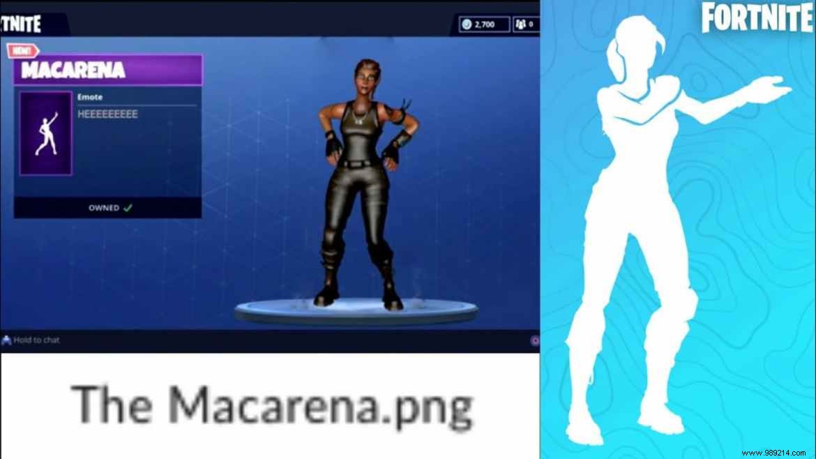 Fortnite Macarena Emote:Details on the new Season 7 emote 