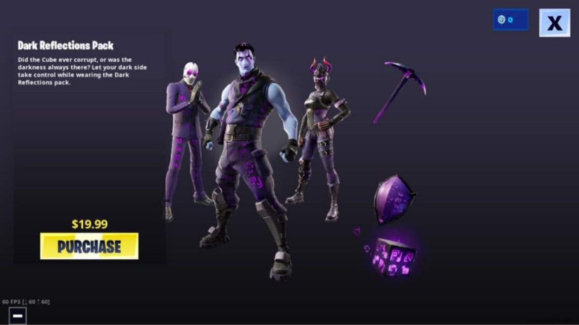 Fortnite Dark Reflections Bundle Return:How to Get Them 