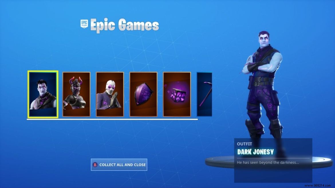 Fortnite Dark Reflections Bundle Return:How to Get Them 