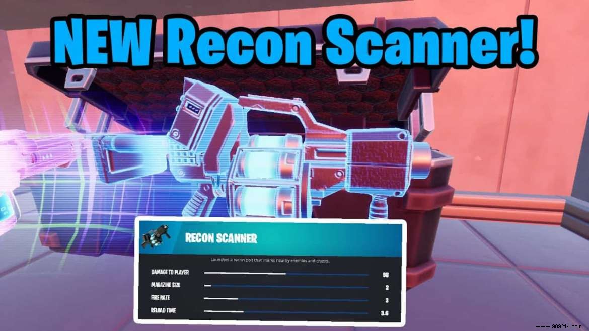 Fortnite Recon Scanner:New Season 7 Weapons 