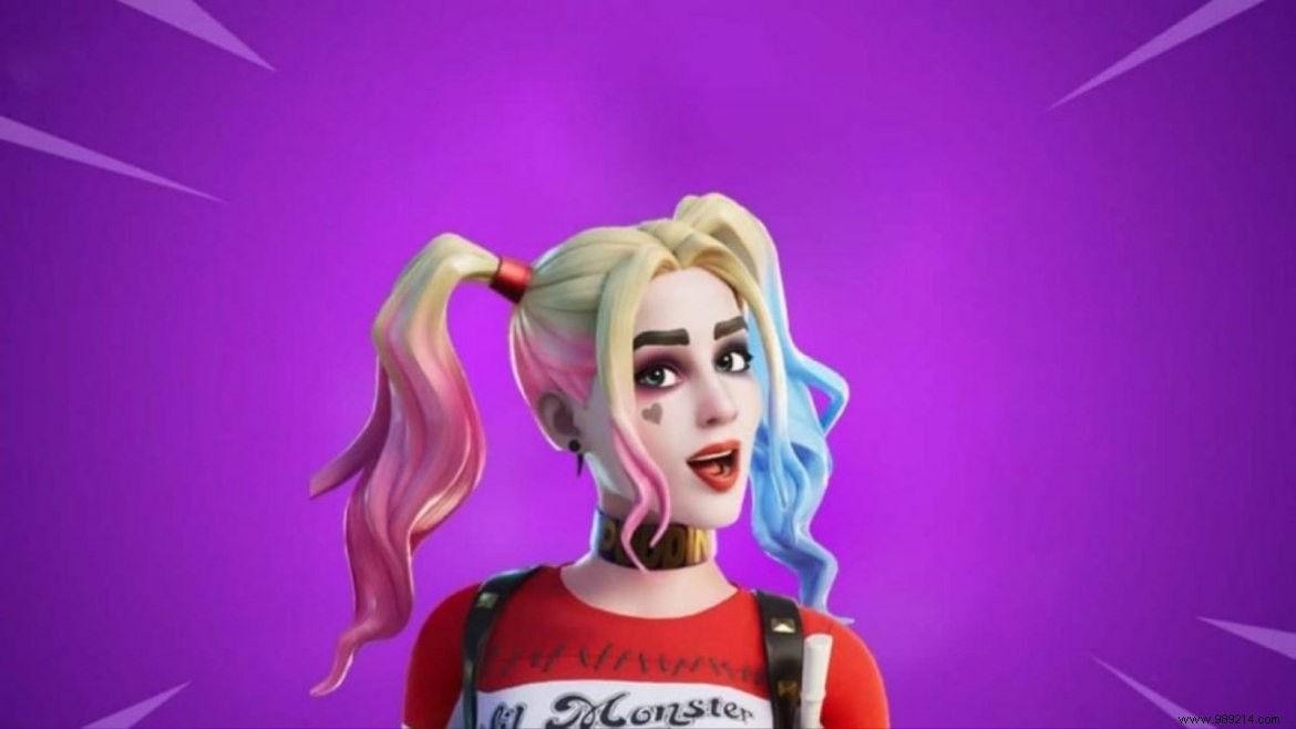 Fortnite Harley Quinn Rebirth Skin:Season 6 Gameplay 