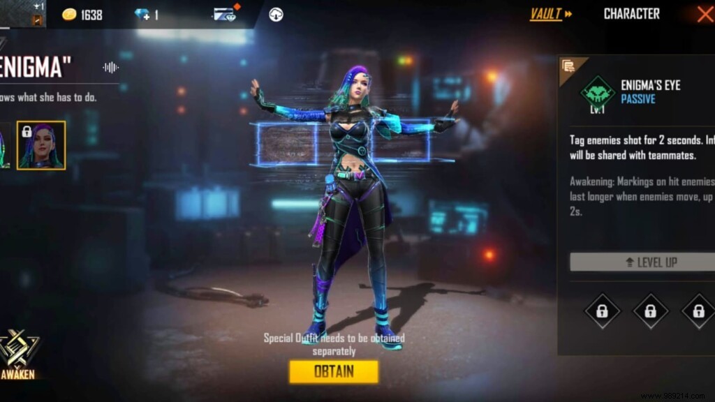 List of All Character Passive Abilities in Free Fire 