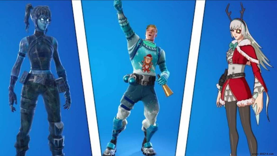  Fortnite Winterfest skins are pay-to-win :Streamer gives live demo 