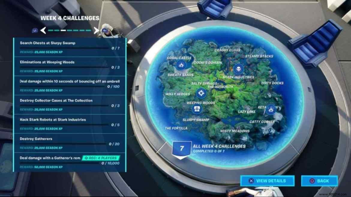 How to Complete Fortnite Chapter 3 Week 4 Challenges 