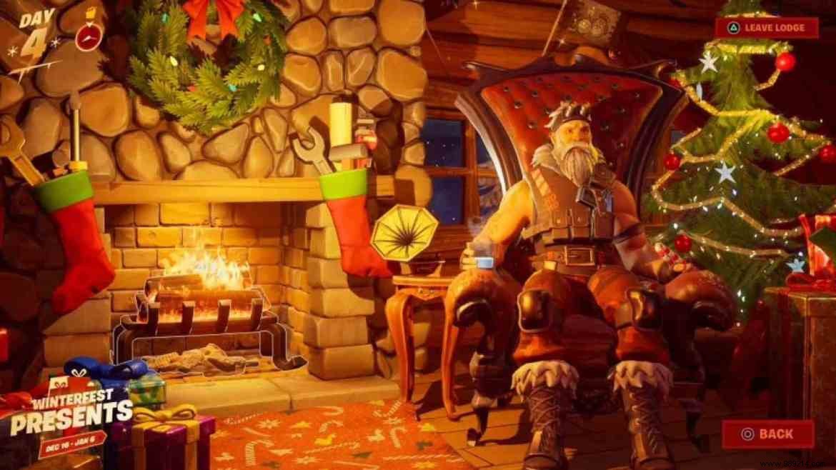 How to find the final Fortnite Winterfest present in Chapter 3 Season 1 