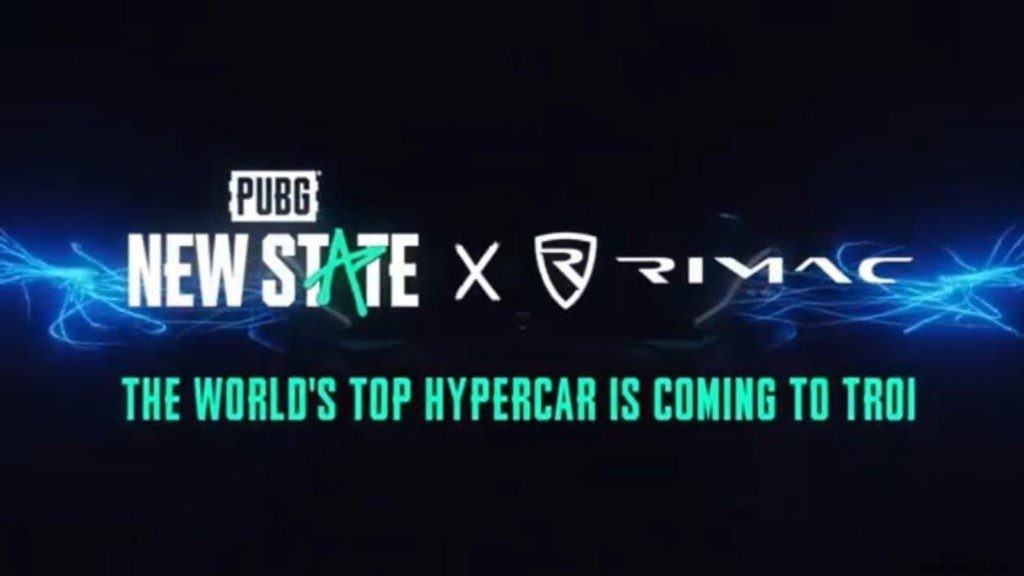 PUBG New State x Bugatti Rimac Nevera Collab Teased By Krafton 