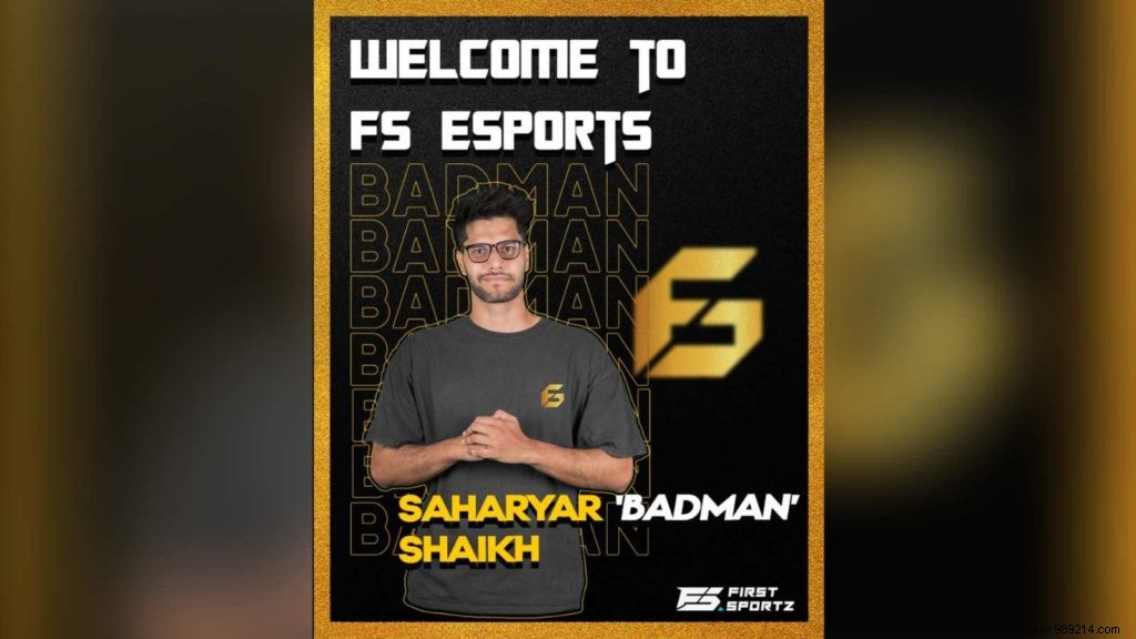 Badman joins the FS Esports Valorant roster 