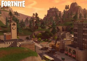 Fortnite teases the return of Tilted Towers 