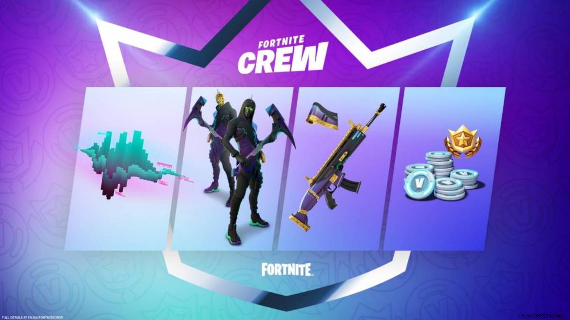 Fortnite February Crew Pack 2022:All New Player Skins 