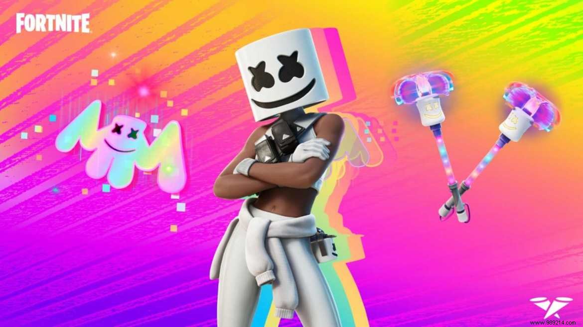 How to get the new Fortnite Marshmello, Marsha and Marshinobi skins 