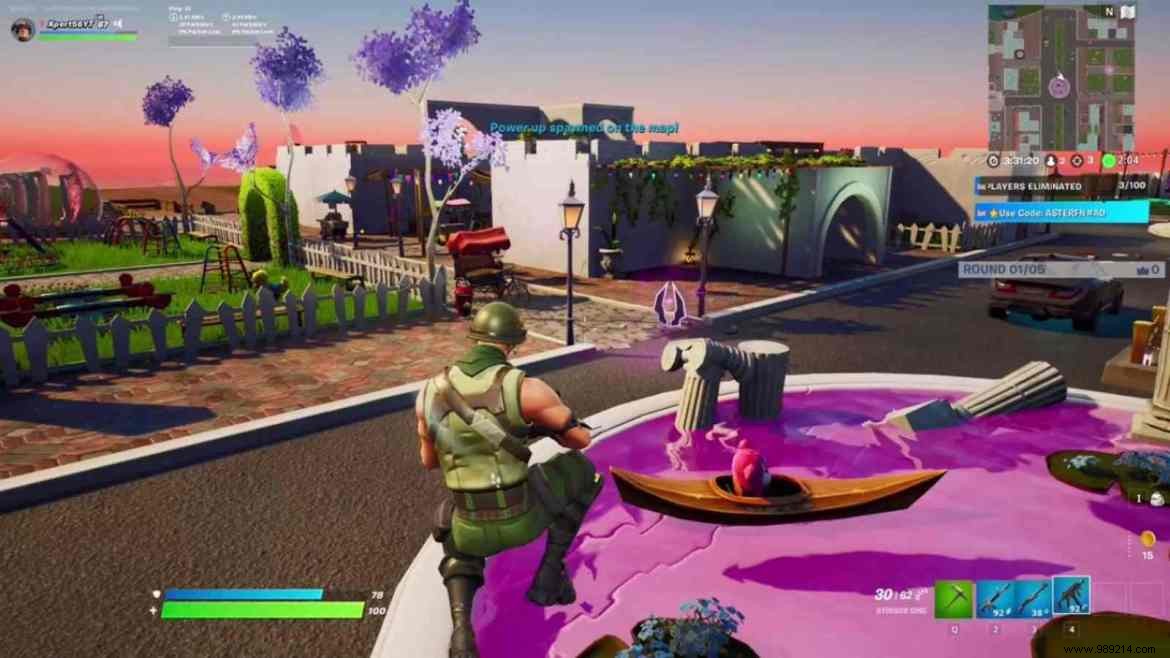 Fortnite 100 Levels Love Run Code Creative Map Code and How to Play 