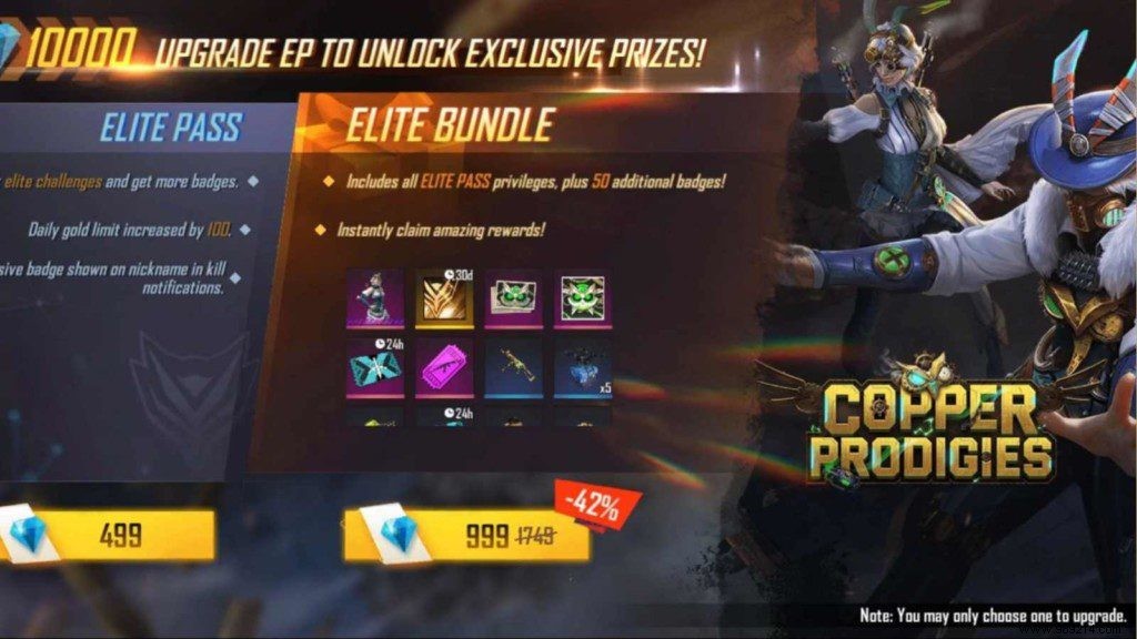 How to get free Fire MAX Elite Pass Season 46 for free? 