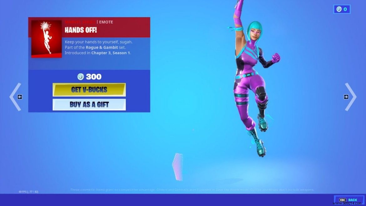 How to get a new Fortnite Hands Off emote in Chapter 3 Season 1 